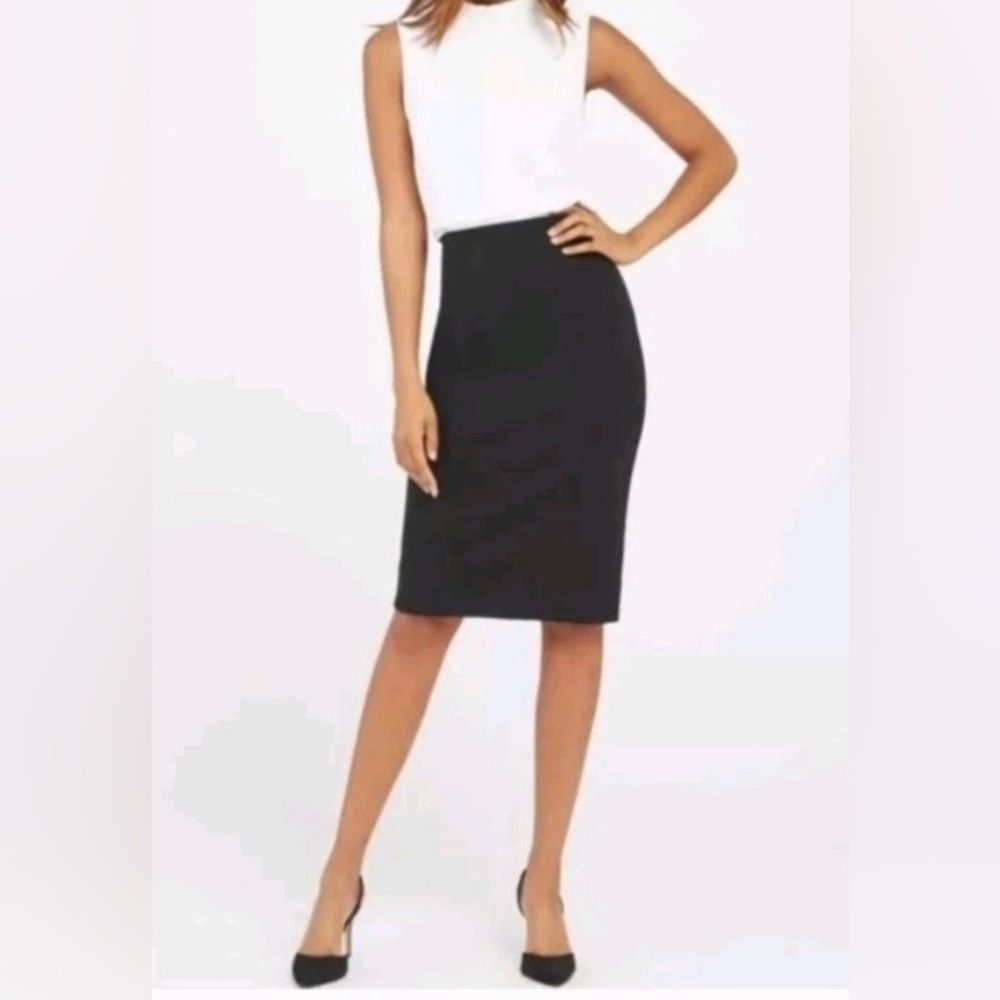 Spanx Perfect Black Pencil Skirt - Picture 2 of 6